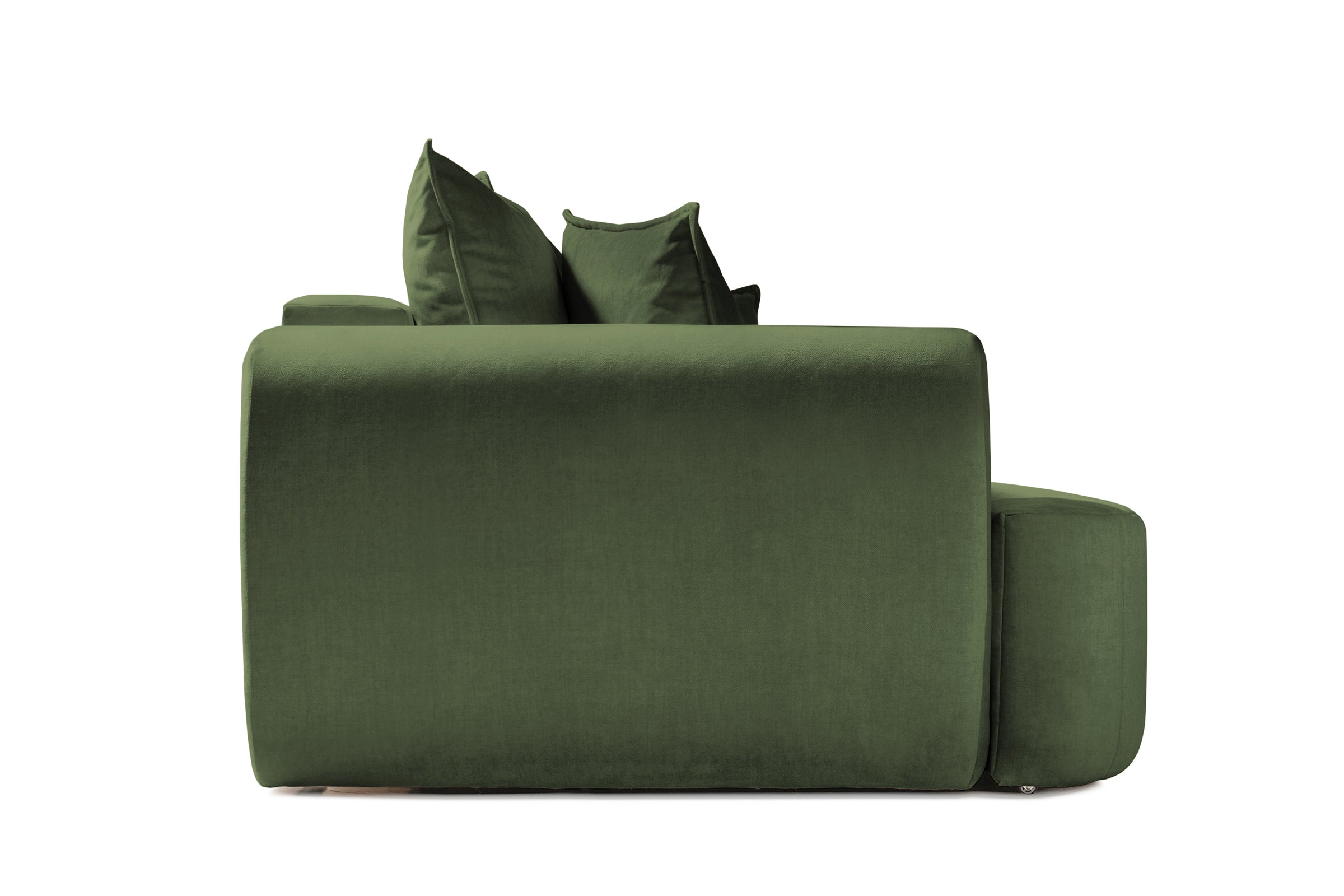 Canapea Extensibilă 3 locuri SAMBA, cu 2 lăzi depozitare,  242x127x90 cm, #Color_Verde-Vogue