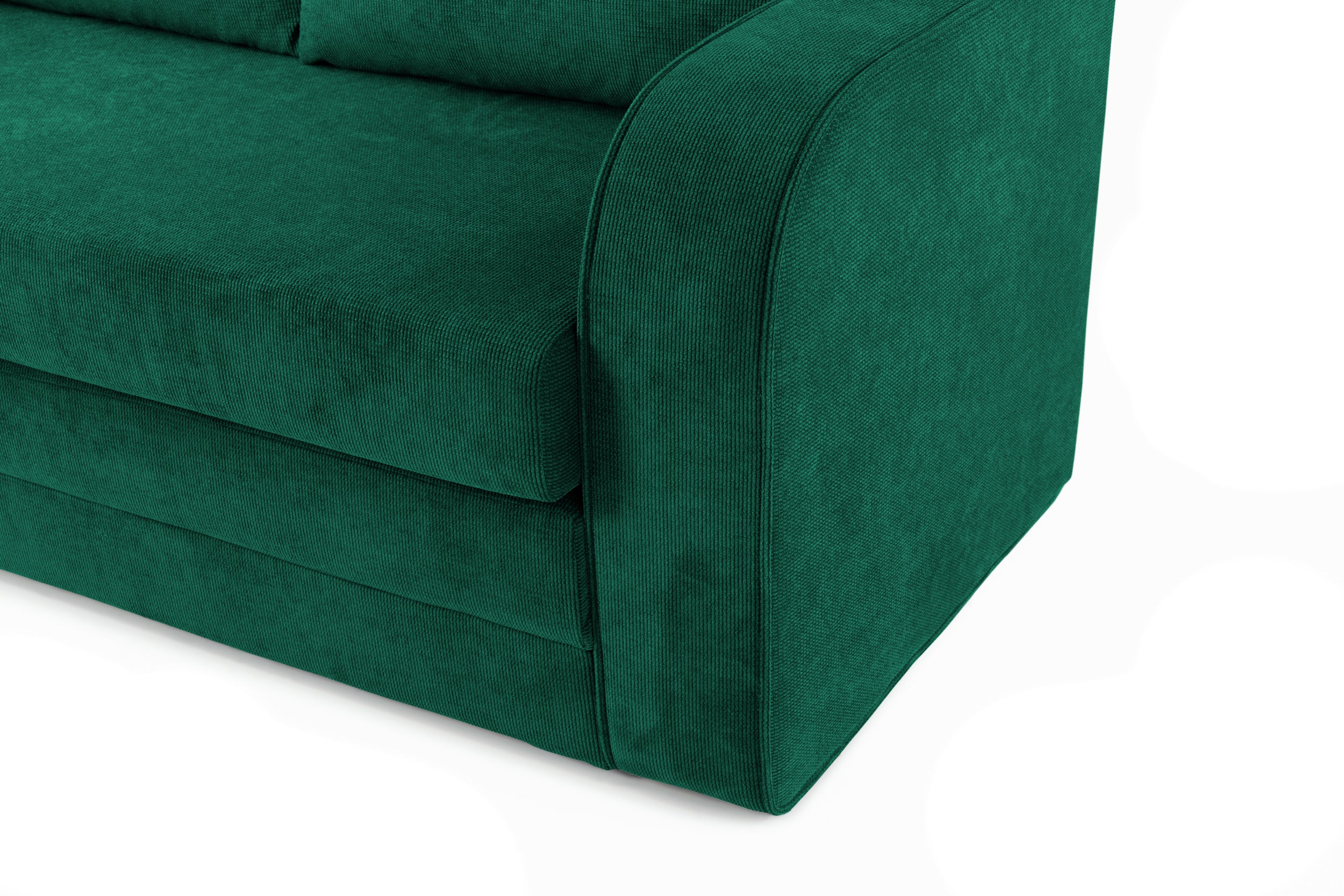 Canapea Extensibilă LETO, 250 x 175 x 94 cm, #color_Verde-Run-Again