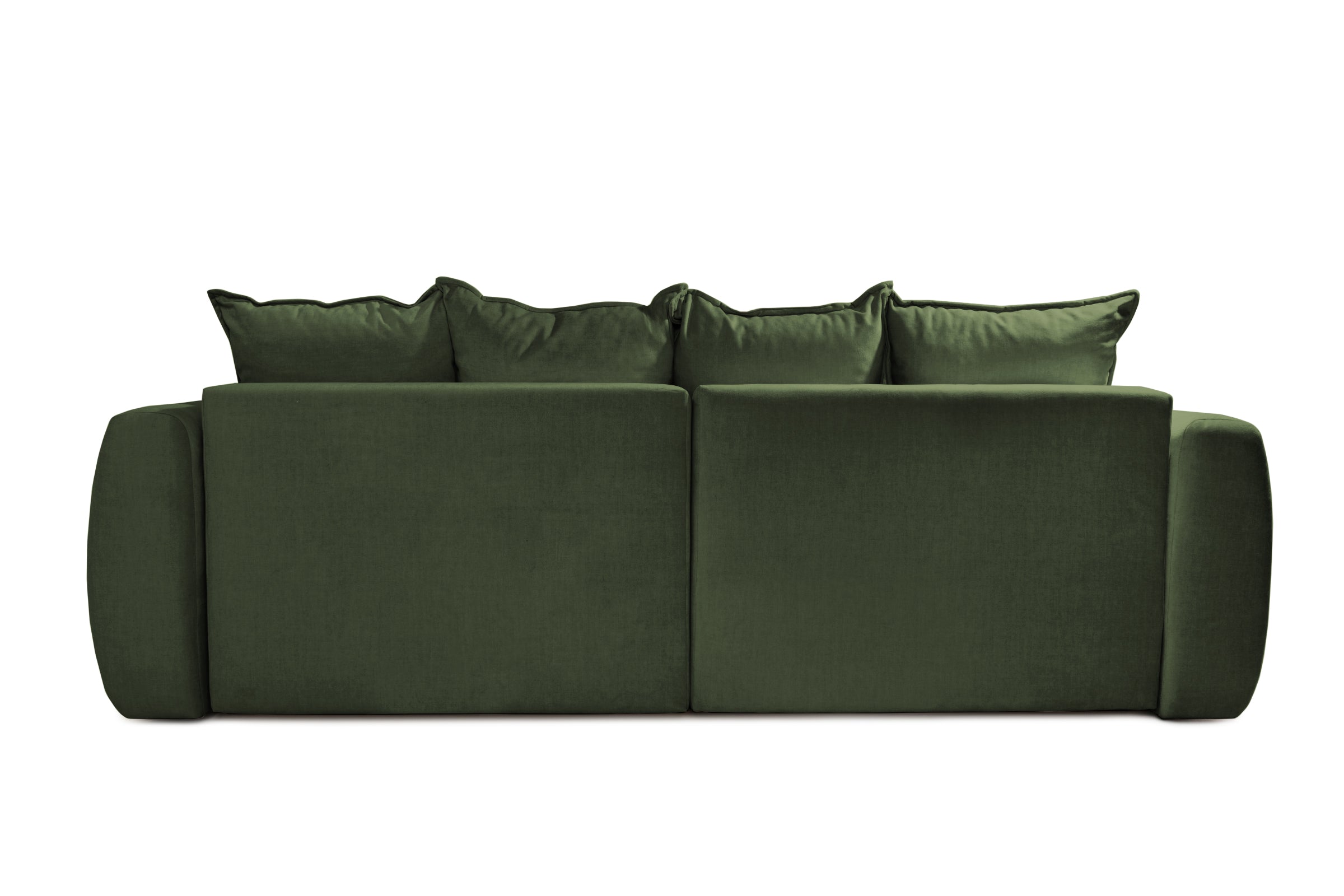 Canapea Extensibilă 3 locuri SAMBA, cu 2 lăzi depozitare,  242x127x90 cm, #Color_Verde-Vogue