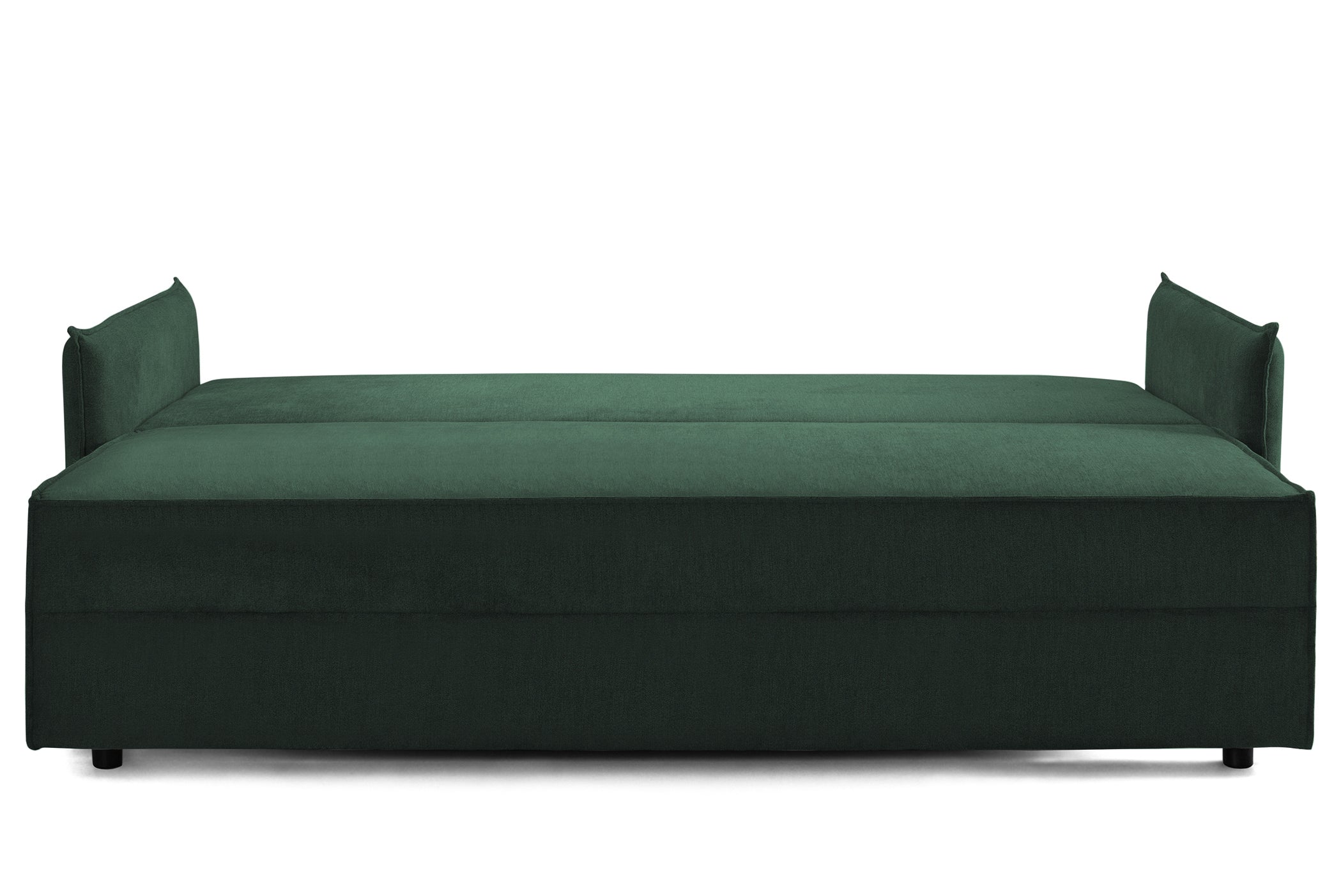 Canapea Extensibilă 3 locuri RIVA, cu ladă depozitare, 206x90x88 cm, #Color_Aston-Verde