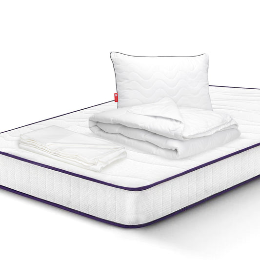 Pachet Saltea 90x200 Comfort Plus Single-Seturi Saltele + Perne + Pilote-Prestige Home-Prestige Home