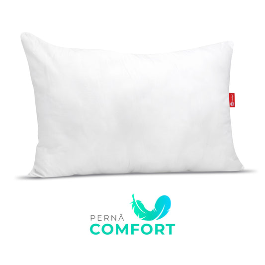 Pernă Comfort cu microfibră, husă microfibră, 50x70 cm-Pernă-Prestige Home-Prestige Home