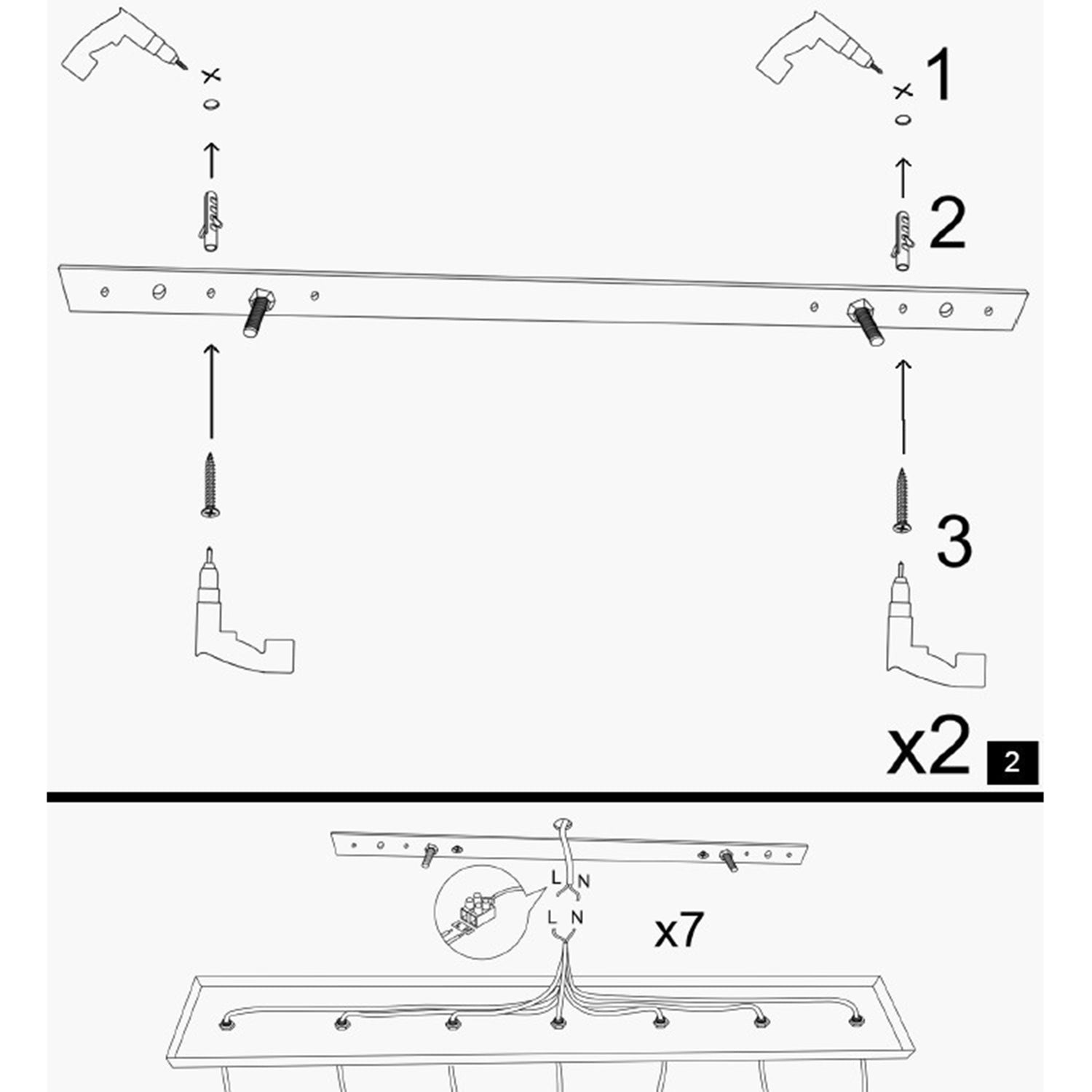 Lustra tip pendul KIRPI 3088, Negru, 3xE27/100W - Prestigehome.ro - Lustre - Prestige