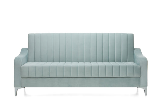 Canapea Extensibila 3 locuri AQUA, cu lada de depozitare, 212x70x97 cm - Prestigehome.ro - Canapea - Prestige - #color_swing-Menta